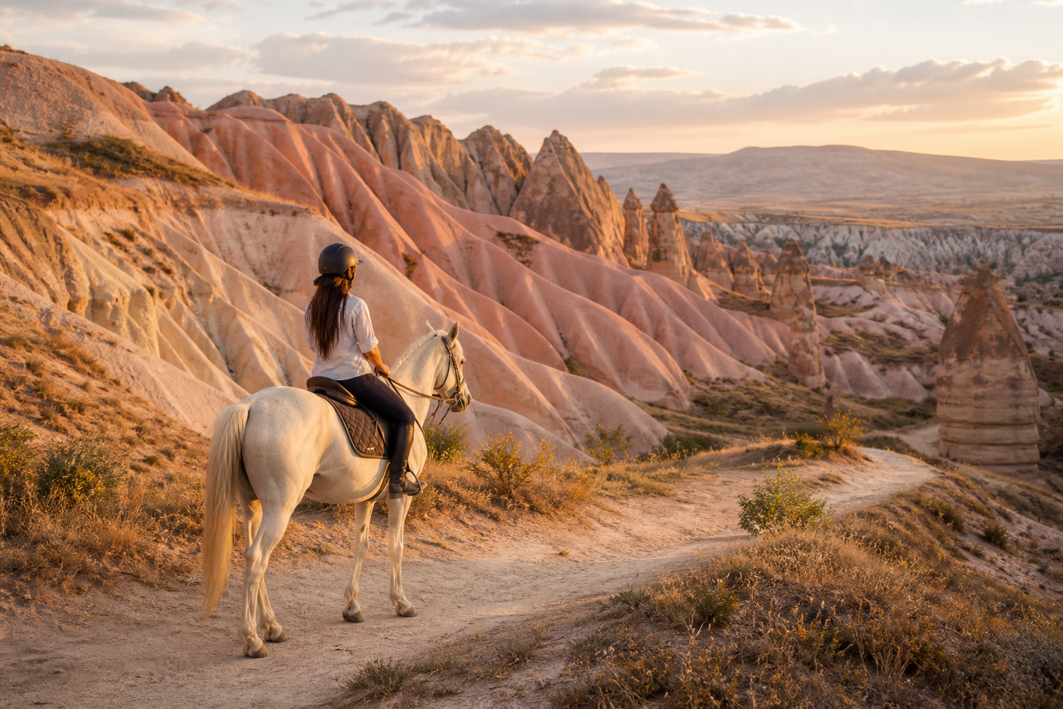 Horse riding tour in Rose Valley